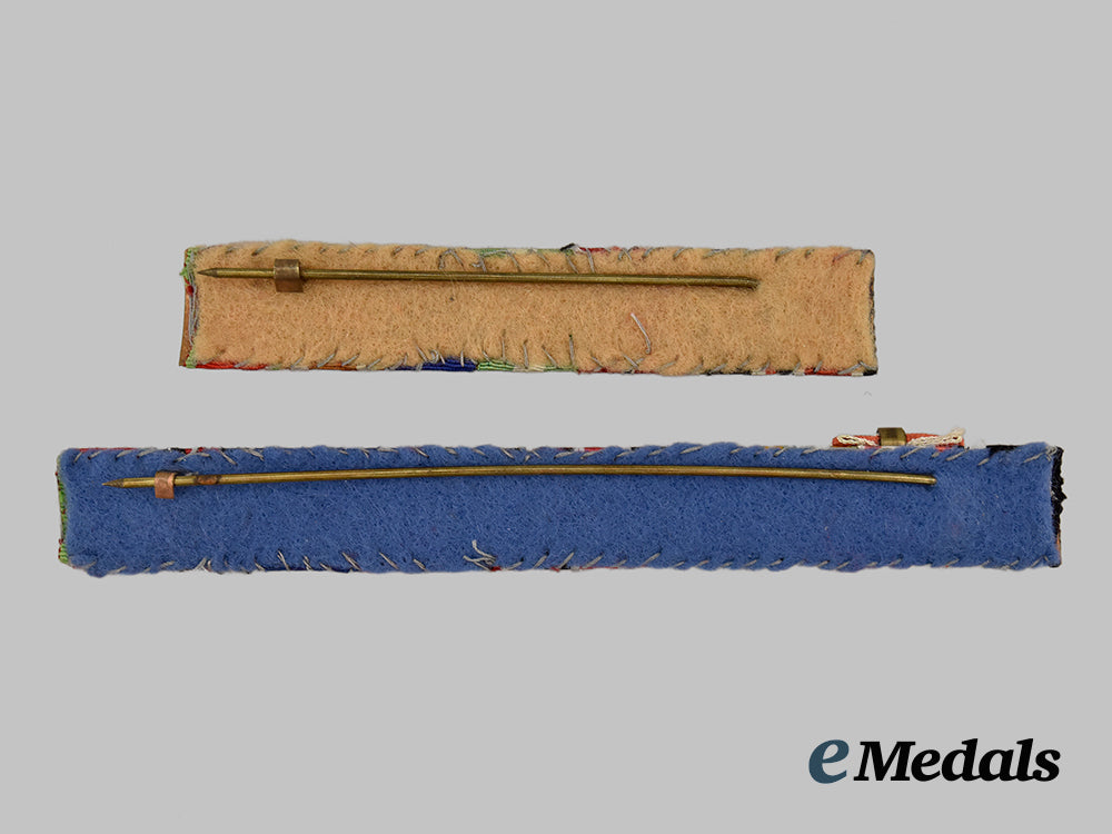 germany,_third_reich._a_pair_of_ribbon_bars,_post-1945_assembly___m_n_c8905