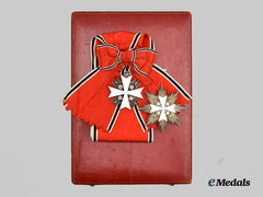 Germany, Third Reich. A Rare Order of the German Eagle, Grand Cross Set with Case by Godet, to an Italian Recipient