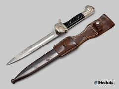Italy, Kingdom. A National Fascist Party/MVSN Dress Bayonet, Unofficial and Privately-Purchased Example, by F.M. Mattsson