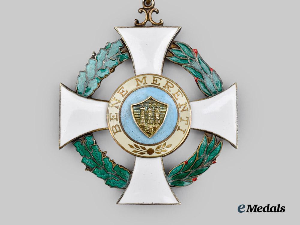 san_marino,_republic._an_order_of_st._agatha,_i_i_i_class_commander___m_n_c9315