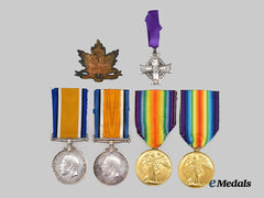 Canada, CEF. A First War Pair to the Duffey Brothers, Vimy KIA 1917 and Died of Wounds, 1918