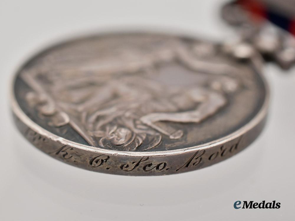 united_kingdom._an_indian_general_service_medal_to_pte._g._stewart,1st_battalion_king’s_own_scottish_borderers,_with_chin-_lushai1889-90_clasp___m_n_c9506