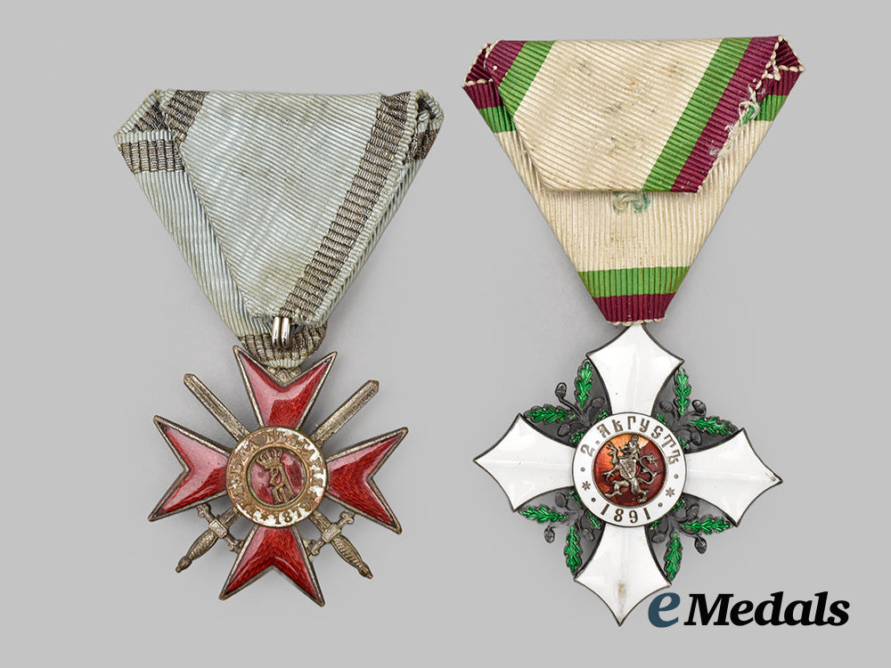 bulgaria,_kingdom._two_first_war_era_awards___m_n_c9521