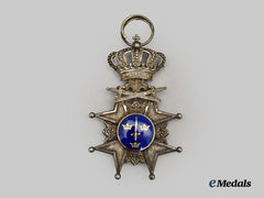 Sweden, Kingdom. An Order Of The Sword, Silver Cross With Swords