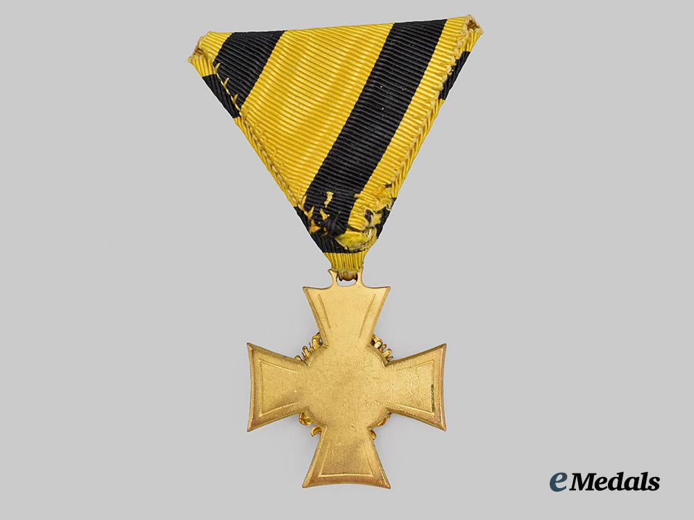 austria,_imperial._a_military_long_service_decoration,_i_i_class_for_officers___m_n_c9613
