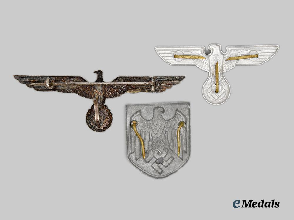 germany,_third_reich._a_mixed_lot_of_eagle_insignia___m_n_c9656