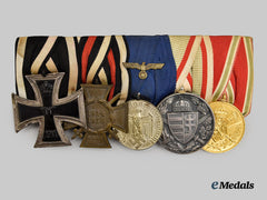 Germany, Imperial. A Medal Bar for a First World War Combatant