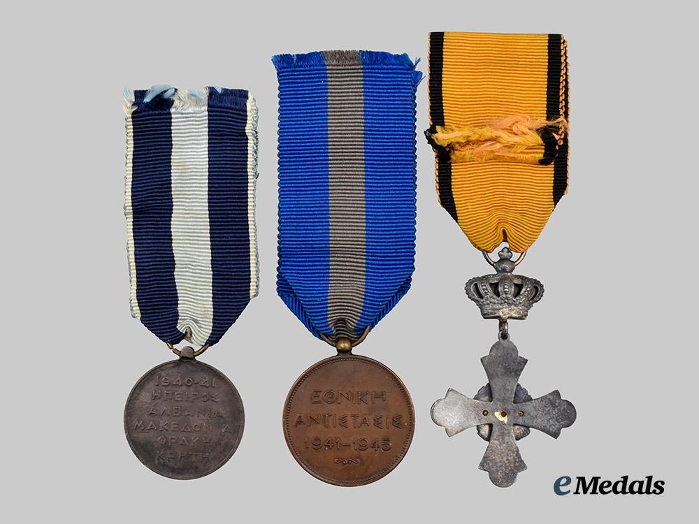 greece,_kingdom._an_order_of_the_phoenix;_officers_cross_and_two_medals___m_n_c9817