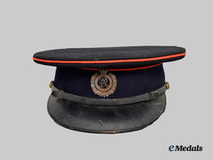 United Kingdom. A Second War Royal Engineers Officer’s Visor Cap