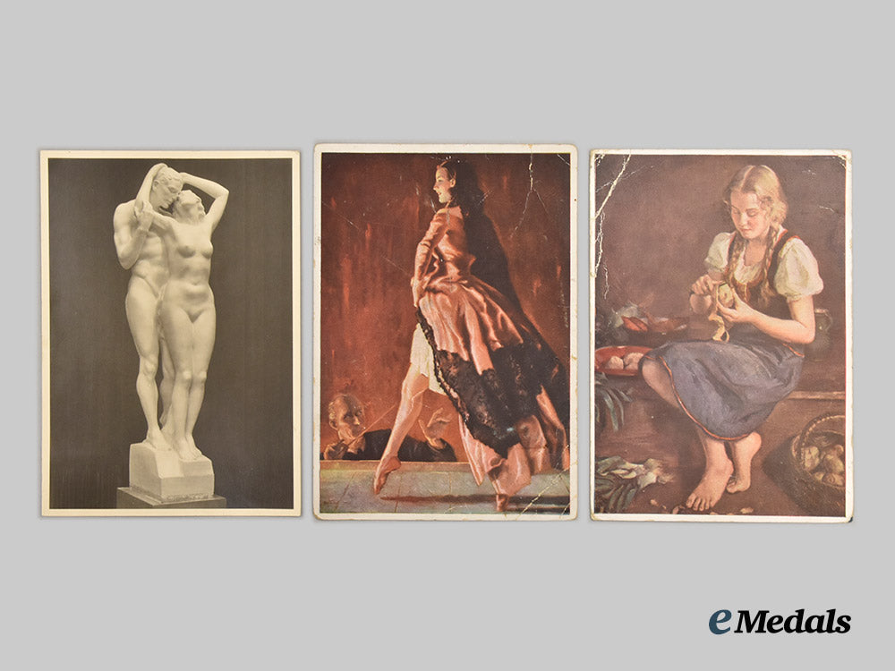 germany,_third_reich._a_mixed_lot_of_house_of_german_art_exhibit_postcards___m_n_c9885