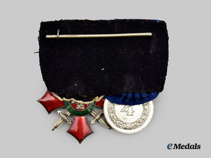 germany,_heer._a_long_service_bar_with_bulgarian_order_of_military_merit___m_n_c9908