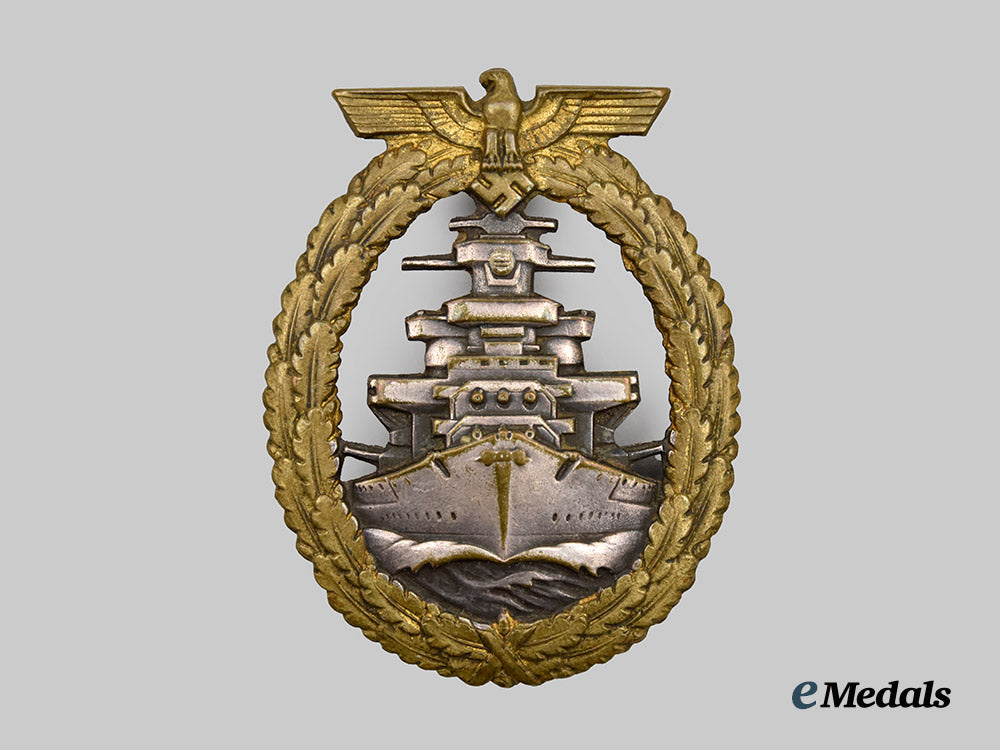 germany,_kriegsmarine._a_high_seas_fleet_badge,_by_schwerin___m_n_c9926