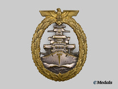 Germany, Kriegsmarine. A High Seas Fleet Badge, by Schwerin