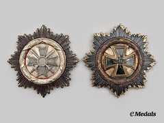 Germany, Federal Republic. A Pair of German Crosses, Silver and Gold Grades, Early 1957 Versions