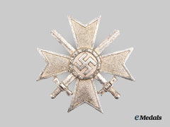 Germany, Wehrmacht. A War Merit Cross I Class with Swords, by Wilhelm Deumer