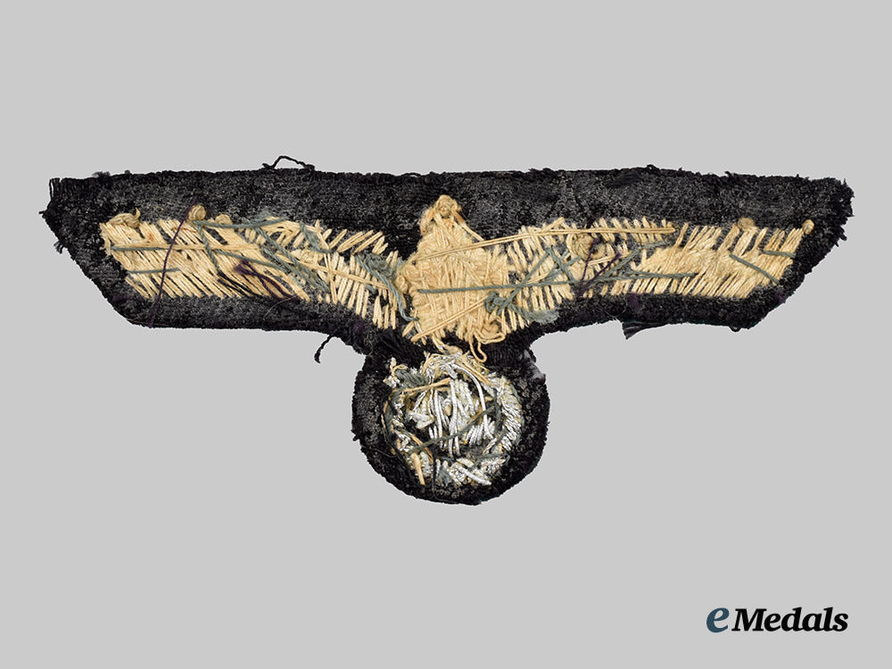 Germany, Heer. An Officer’s Breast Eagle, Hand-Embroidered Version