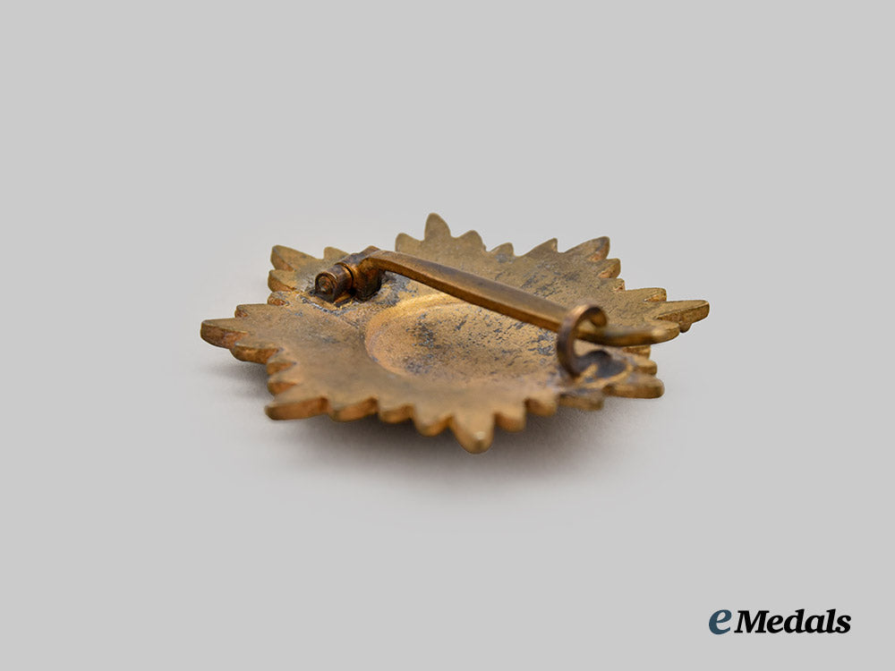 Germany, Wehrmacht. An Eastern Peoples Bravery Decoration, I Class in Gold, by Wächtler & Lange