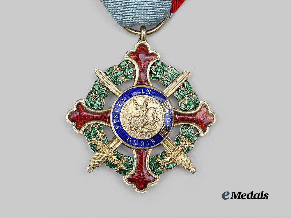 italy,_kingdom_of_two_sicilies._a_royal_military_order_of_st._george_of_the_reunion,_knight,_c.1900_e_medals__e_u24756_5