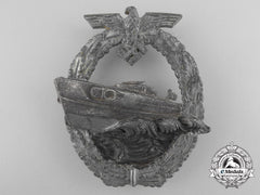 An E-Boat Badge; Second Version By Schwerin, Berlin; Second Version