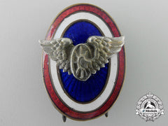 A Royal Yugoslavian Railway Officer’s Cap Badge