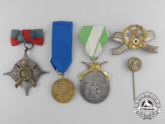 German Imperial. Five Shooting Awards