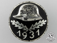 A 1931 Der Stahlhelm Veteran's Association Membership Badge