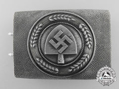 An Rad (Reichsarbeitsdienst) Enlisted Man's Belt Buckle By Overhoff & Cie