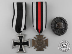Three First War German Medals & Awards