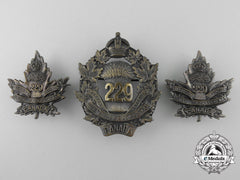 A First War 229Th Infantry Battalion Insignia Set Cef