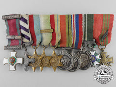 A Fine Second War Canadian Gallantry Miniature Group