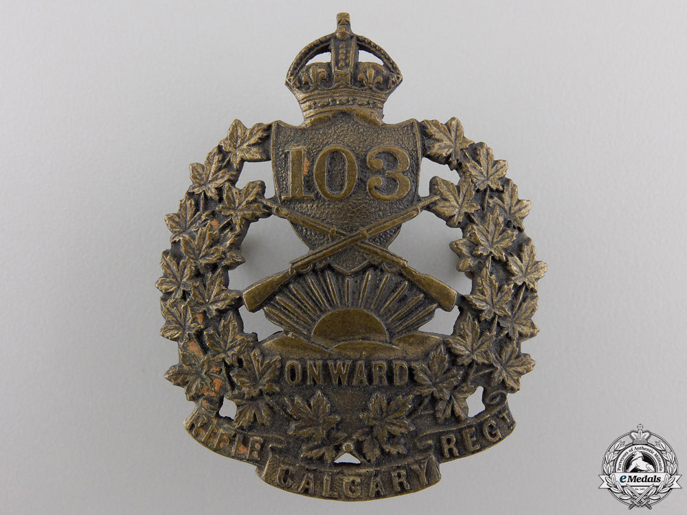a103_rd_calgary_rifle_regiment_cap_badge_a_103rd_calgary__55478e9b1b6b9