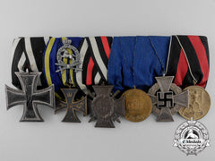 A First & Second War German Medal Bar