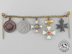Germany, Imperial. A Ladies China Expedition Miniature Group