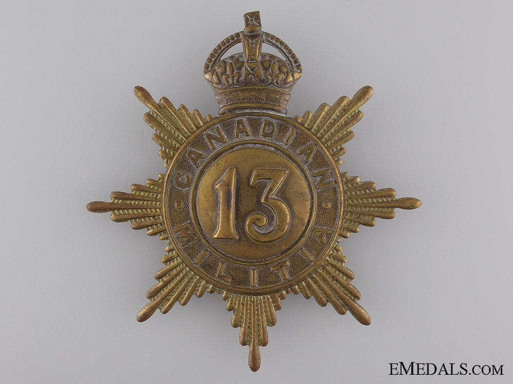 a13_th_canadian_militia_helmet_plate;_king's_crown_a_13th_canadian__53dce2e123d52