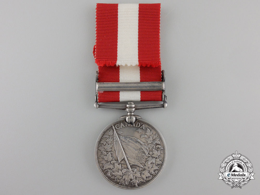 a_canada_general_service_medal_to_captain_carlow_of_the_grand_trunk_railway_brigade_a_151