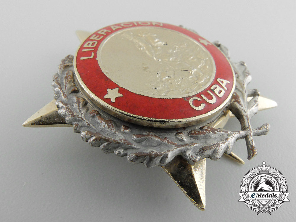 a_scarce_cuban_order_of_combat_for_the_liberation_war_a_1642