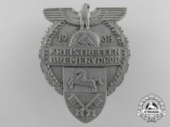 Germany. A 1938 Council Meeting At Bremervörde Tinnie