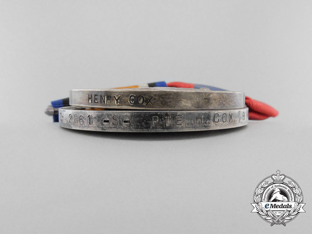 a_first_war_imperial_service_pair_to_private_henry_cox,_royal_marine_light_infantry_a_1718