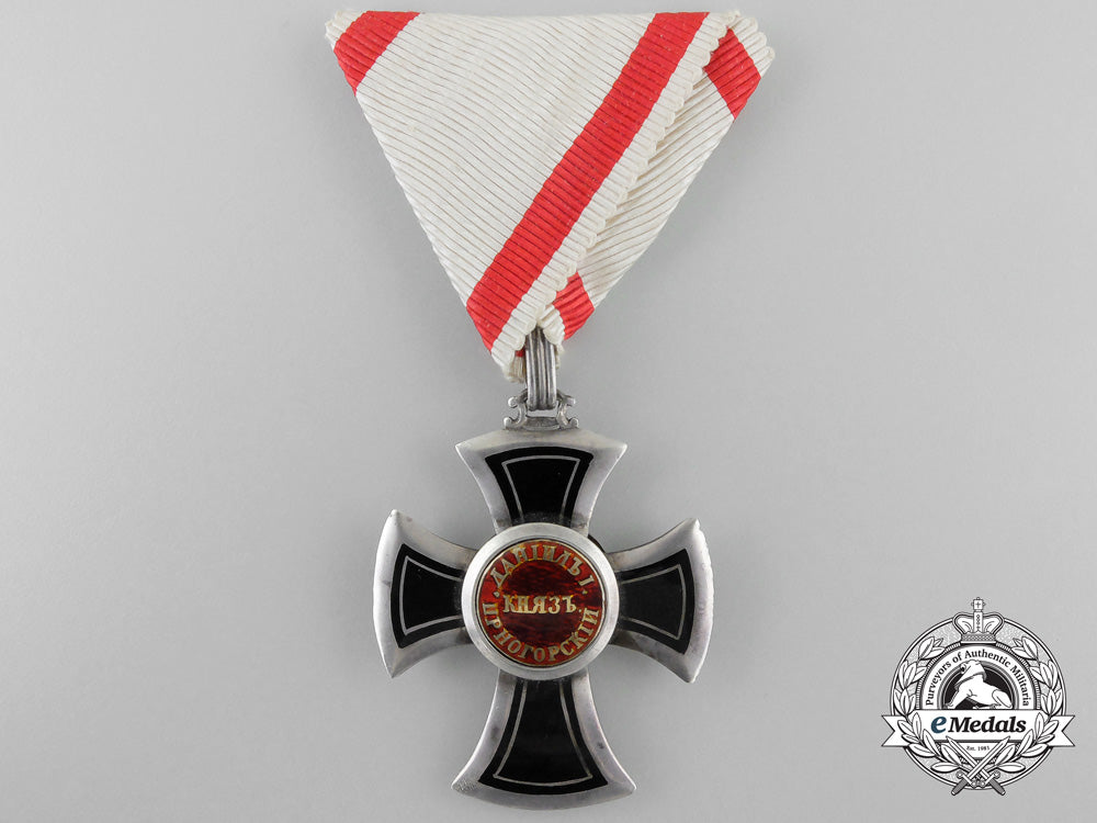 a_montenegrin_order_of_danilo;_fifth_class_cross_with_case_a_1751