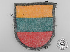 A Second War Lithuanian Volunteer’s Arm Shield