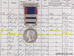 A 1845-46 Sutlej Medal To The  80Th Regiment Of Foot; Dod