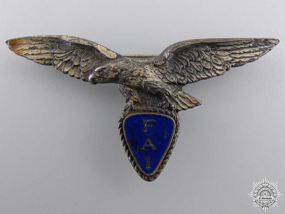 a1920'_s_french_fai_pilot's_badge_a_1920_s_french__54d91810782b2