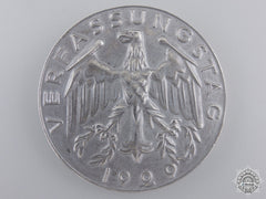 A 1929 Weimar Republic Constitution Day Table Medal