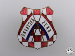 A 1930'S Croatian Women's Badge