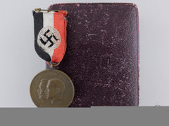 A 1933 Ah And Hindenburg Unity Medal With Case