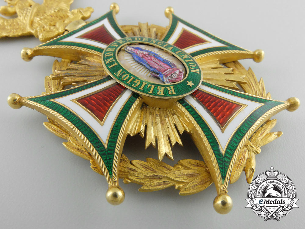 an_outstanding_mexican_imperial_order_of_guadalupe;1_st_class_in_gold(1863-1867)_a_1949