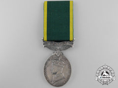 An Efficiency Medal To The Royal Canadian Artillery