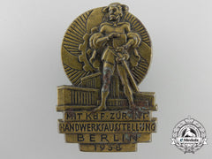 A 1938 German Labour Front Kdf Crafts Exhibition In Berlin Tinnie