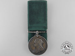 A Colonial Auxiliary Forces Long Service Medal To Captain F.w. Adams; 16Th Regiment