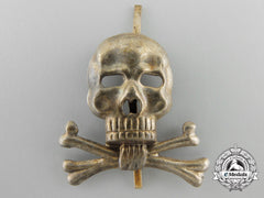 A Braunschweiger Totenkopf (Skull) Officer’s Cap Insignia For The Infantry Regiment Nr. 92 Or Hussars. 17